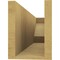 Ekena Millwork 6in. W x 8in. H x 28in. L Clemmons Woodgrain TimberThane Rafter Tail, Primed Tan RFTUR06X08X28CLERCPR - alternate 2